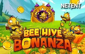 Vibrant bee kingdom in Bee Hive Bonanza Slot