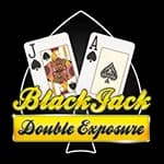 Double Exposure BlackJack MH Game flips gold