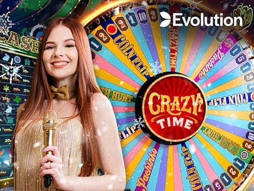 Crazy Time A Live casino gameplay showing bets and big wins
