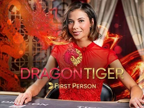 Dealer presenting a Dragon Tiger Live round at Citinow